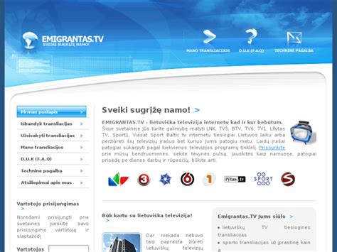 lv televizija online|emigrantas lietuviska televizija internetu.